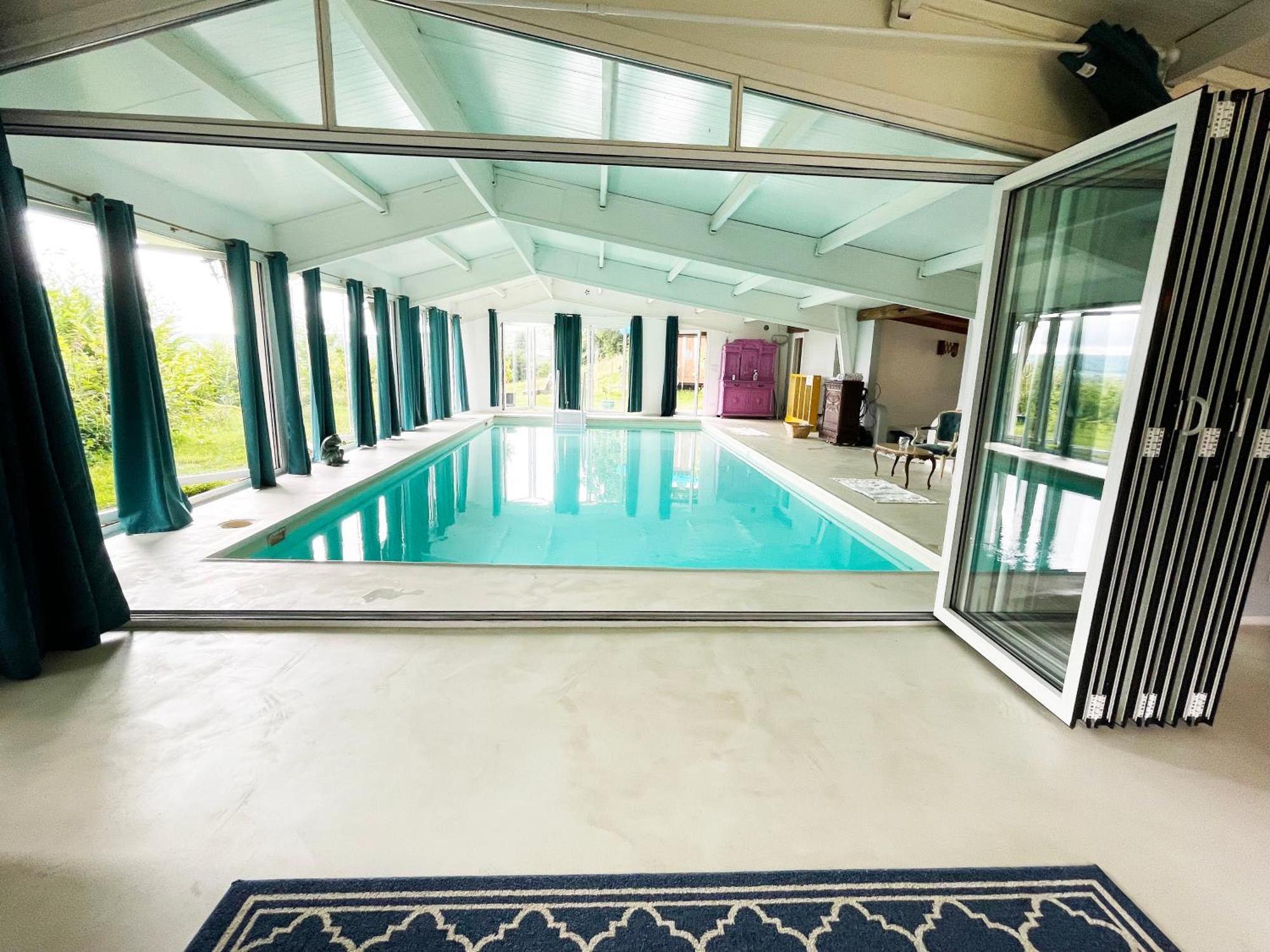 Suite Loft de la Sirène Grande piscine privée Marais-Vernier Esterno foto